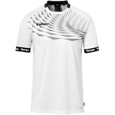 Kempa Sport T-shirt Wave 26 (100% Polyester) white Men